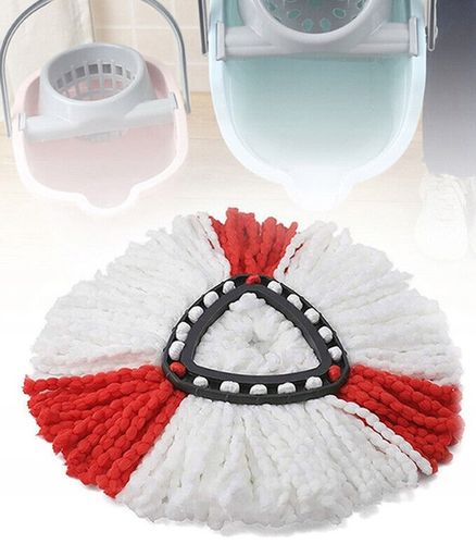 6x WKŁAD WKŁADY ZAPAS DO MOPA OBROTOWEGO VILEDA TURBO CHŁONNE Zamiennik na Arena.pl