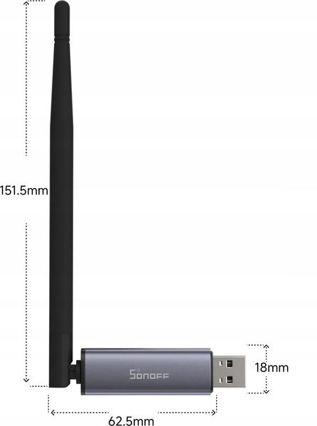Sonoff Dongle Plus MG24 Zigbee Thread USB Bramka Koordynator Zigbee2MQTT zdjęcie 3