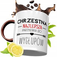 Kubek Bordowy Dla Chrzestnego Na Urodziny Prezent Z Nadrukiem Ze Zdjęciem