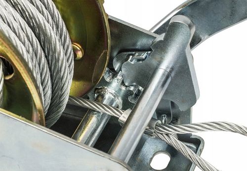 WYCIĄGARKA WCIĄGARKA RĘCZNA KORBOWA LINOWA 550kg na Arena.pl