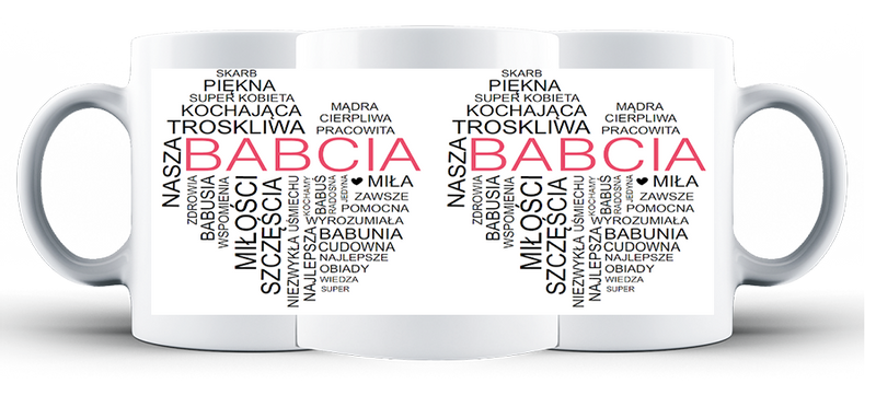 Kubek ceramiczny Dla Babci zdjęcie 1