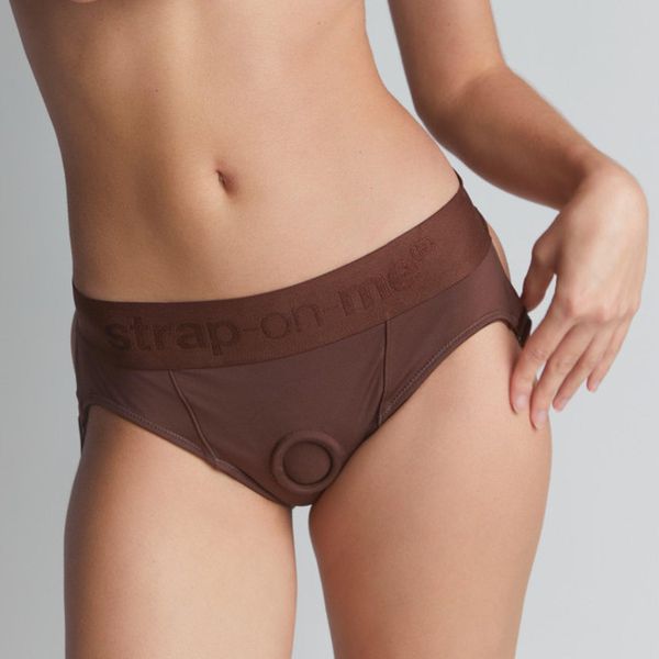 Harness Lingerie Heroine - Xl - Chocolate zdjęcie 4