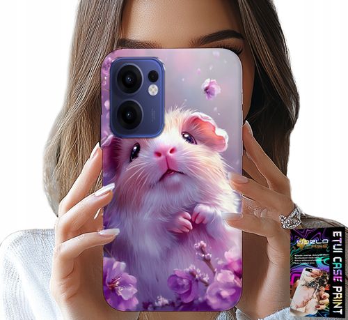 ETUI DO OPPO FIND X5 LITE - SŁODKI CHOMIK, GRYZONIE WZORY DLA DZIECI na Arena.pl