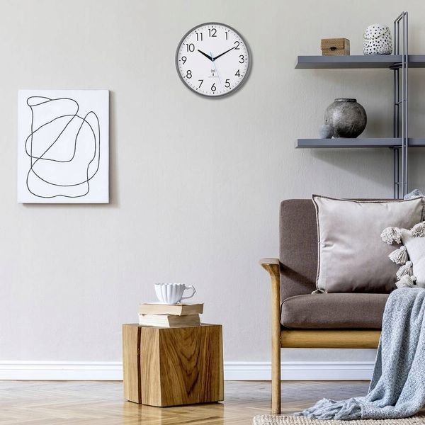 Zegar ścienny sterowany radiowo 30cm DCF77 zdjęcie 2