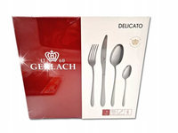 Zestaw sztućców GERLACH Delicato 24szt. Stalowy