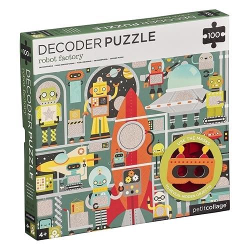 Petit Collage Puzzle Ukryte Obrazki Robot na Arena.pl