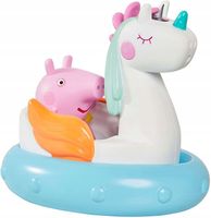 TOMY TOOMIES Zabawka do kąpieli Świnka Peppa biały jednorożec