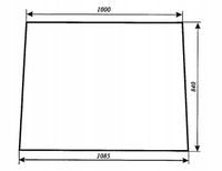 szyba tylna - tył do ciągnika T25 A2 Władimirec kabina Ciechocin, Szyszka