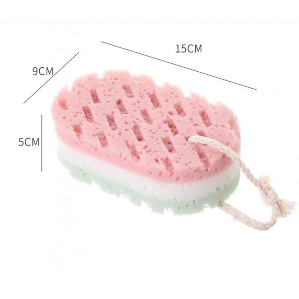 Gąbka Do Mycia Ciała Na Mokro 15Cm Gb04Wz3 zdjęcie 3