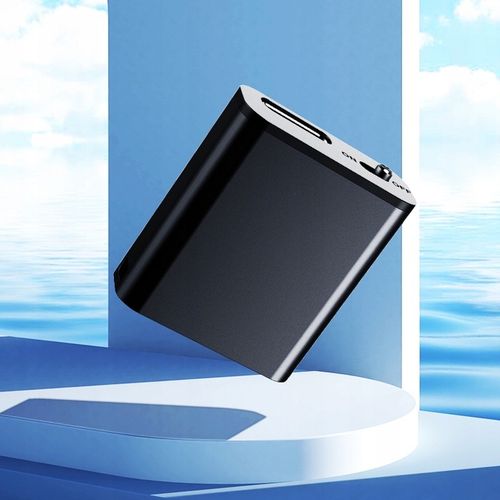 Mini Dyktafon Szpiegowski Mały 16GB Detekcja DSP Magnes Brelok na Arena.pl