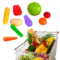 zabawkowe plastikowe warzywa 9 szt dla dzieci 5323
