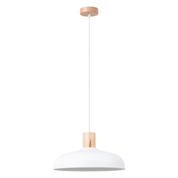 Lampa wisząca INDY biała zdjęcie 1
