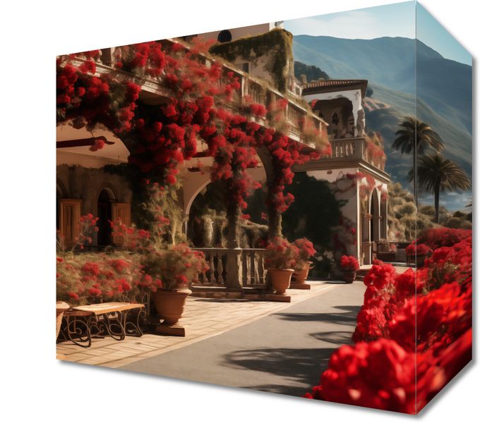 Obraz 20x20cm Czerwona Idylla zdjęcie 1