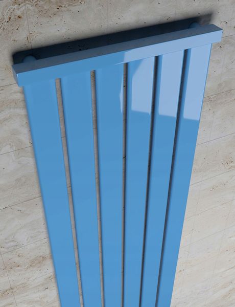 Grzejnik dekoracyjny LOTUS 120x45 NIEBIESKI zdjęcie 7