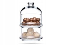 Pojemnik szklany z kloszem Villa Patisserie 230 ml PASABAHCE