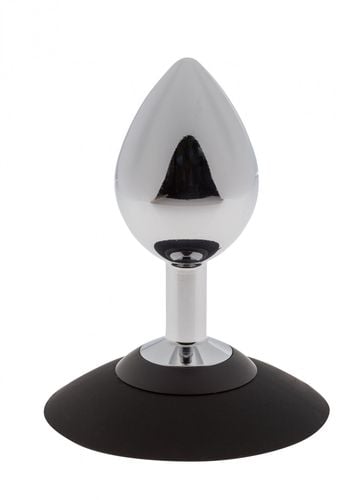 malesation alu plug with suction cup medium, chrome na Arena.pl