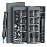 Wkrętak elektryczny zestaw wkrętaków precyzyjnych 68 W 1 czarny HDeye