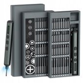 Wkrętak elektryczny zestaw wkrętaków precyzyjnych 68 W 1 czarny HDeye