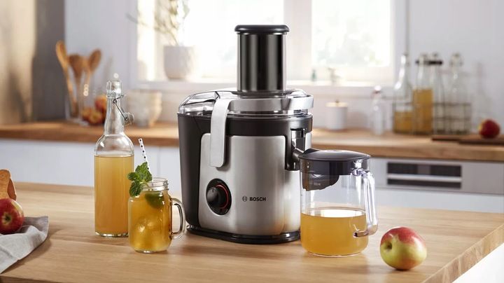 Sokowirówka Bosch MES4000 1000W Wyciskarka 1,5l Otwór wlotowy XXL DripStop zdjęcie 3