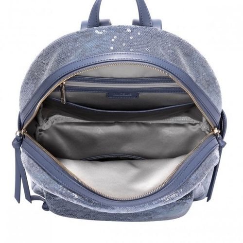 Błyszczący niebieski plecak na Arena.pl