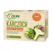 Karczoch – tabletki trawienie i metabolizm wątroba 60 szt. ZIELNIK DOZ
