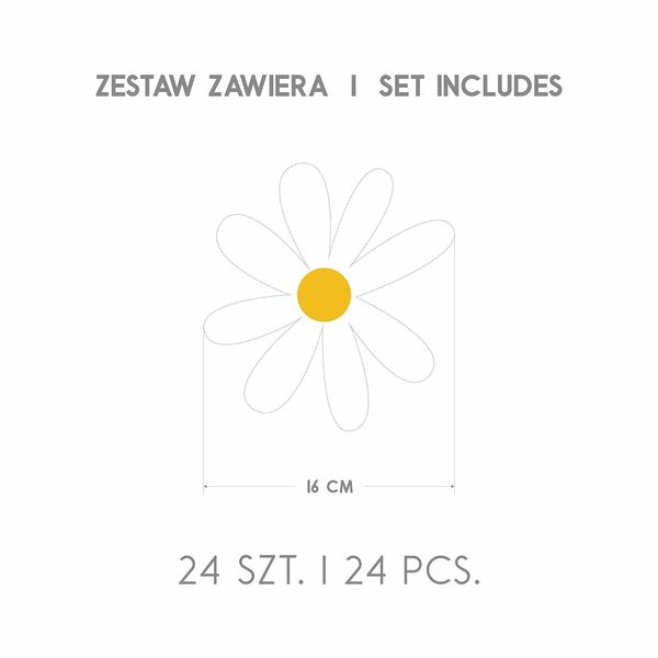 Naklejka Stokrotki DK484 zdjęcie 3