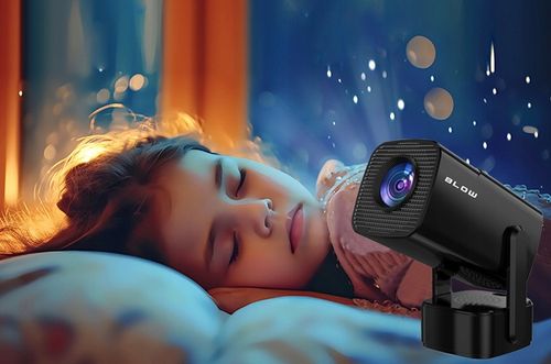 PRZENOŚNY PROJEKTOR RZUTNIK ANDROID SMART TV WIFI FULL HD + ETUI na Arena.pl