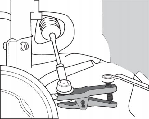 ŚCIĄGACZE DO KOŃCÓWEK DRĄŻKÓW KIEROWNICZYCH 5cz. na Arena.pl