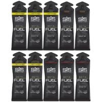 SIS ŻEL ENERGETYCZNY 10x60ml BETA FUEL + BETA FUEL NOOTROPICS | 4 RODZAJE