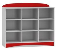 regał do pokoju dziecka SUPER CAR N14 komoda dziecięca 120x47 w.95