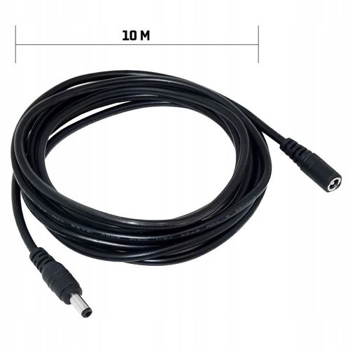 PRZEDŁUŻACZ ZASILANIA KABEL ZASILAJĄCY DO KAMER I LAMP PRZEWÓD DC 5M na Arena.pl