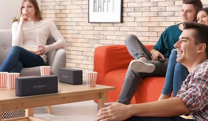 Tronsmart Mega Pro 60W Domowy głośnik Bluetooth Czysta jakość dźwięku NFC zdjęcie 9