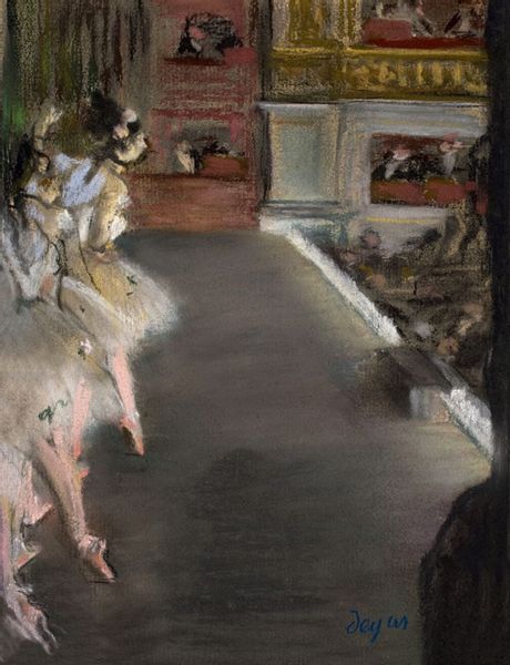 Dancers at the Old Opera House, Edgar Degas - plakat 59,4x84,1 cm zdjęcie 1