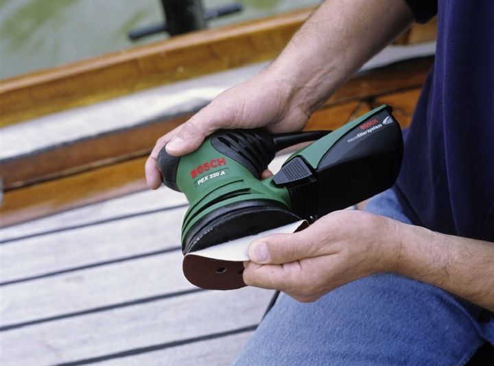 SZLIFIERKA MIMOŚRODOWA PEX 220A BOSCH zdjęcie 4