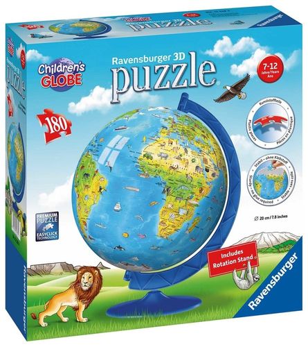 Puzzle Globus po angielsku, 180 elementów na Arena.pl