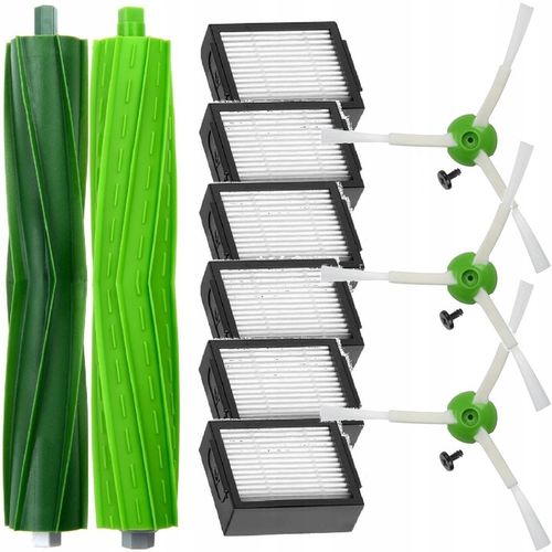 ZESTAW SZCZOTKI FILTRY DO IROBOT ROOMBA i1 i3+ i4 i5 i6 i7+ i8 j7+ j9 e5 e6 na Arena.pl
