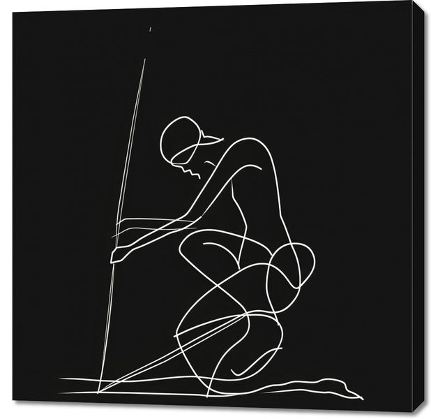 Obraz 90x90cm Linia zdjęcie 1