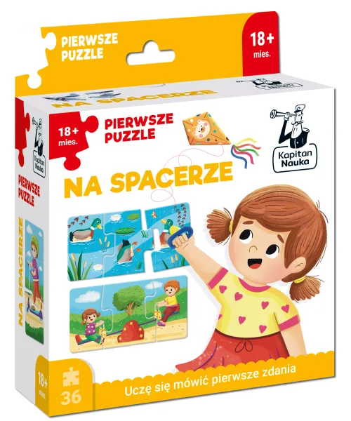 Pierwsze puzzle. Na spacerze zdjęcie 1