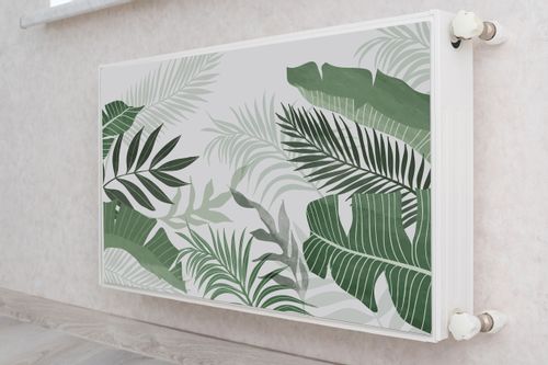 MASKOWNICA Magnetyczna Na Kaloryfer Liście TROPIKALNE 80cm x 60cm na Arena.pl