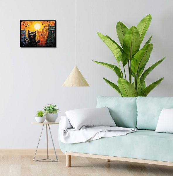 Plakat 40x30cm Kocie Koncertowanie zdjęcie 4
