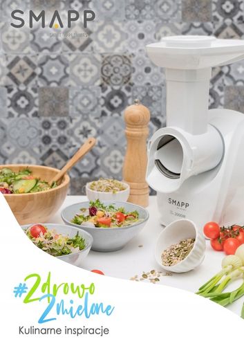 Maszynka do mielenia mięsa SMAPP + nadziewarka BIAŁA EBOOK 2000 W na Arena.pl