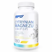 Cytrynian Magnezu + B6 (P-5-P) 180tab - SFD MIĘŚNIE