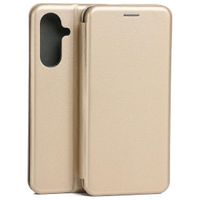 etui beline book magnetic samsung a26 5g złoty/gold