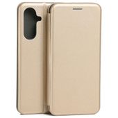 etui beline book magnetic samsung a26 5g złoty/gold