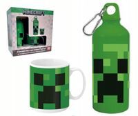 Zestaw prezentowy MINECRAFT Bidon Aluminiowy + Kubek Ceramiczny