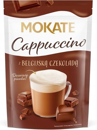 Kawa Cappuccino Belgijska Czekolada Puszysta Pianka Mokate 110g x20 na Arena.pl