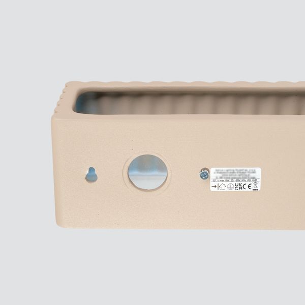 Kinkiet ceramiczny RIGATA taupe zdjęcie 8