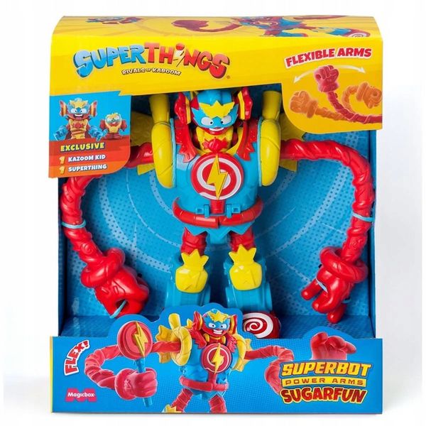 Super Zings Superbot SUGARFUN Robot SuperThings zdjęcie 10