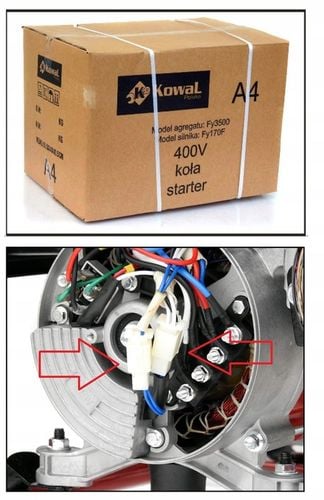 PROFESJONALNY AGREGAT PRĄDOTWÓRCZY 5,2kW EL-START AVR+ MIEDŹ STOJAN na Arena.pl