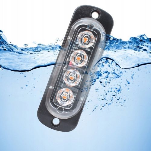 LAMPY OSTRZEGAWCZE LED LAWETA POMOC STROBOSKOPY KOGUT DO ATRAPY POMARAĆZOWE na Arena.pl
